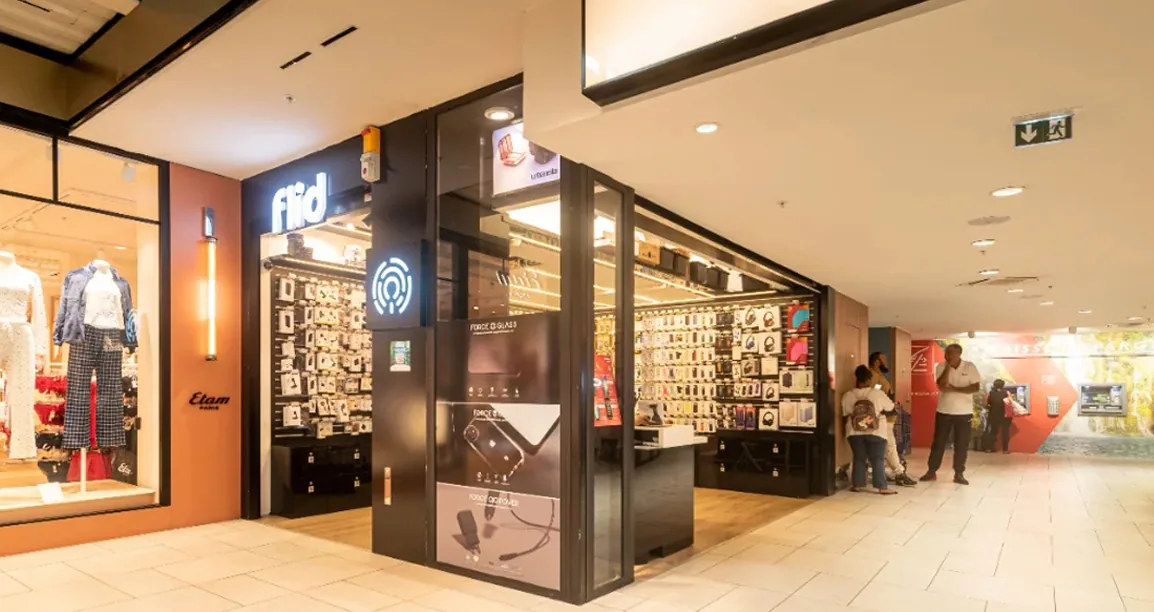 Boutique Flid Grand Sud, au centre commercial Carrefour Grand Sud à Saint-Pierre
